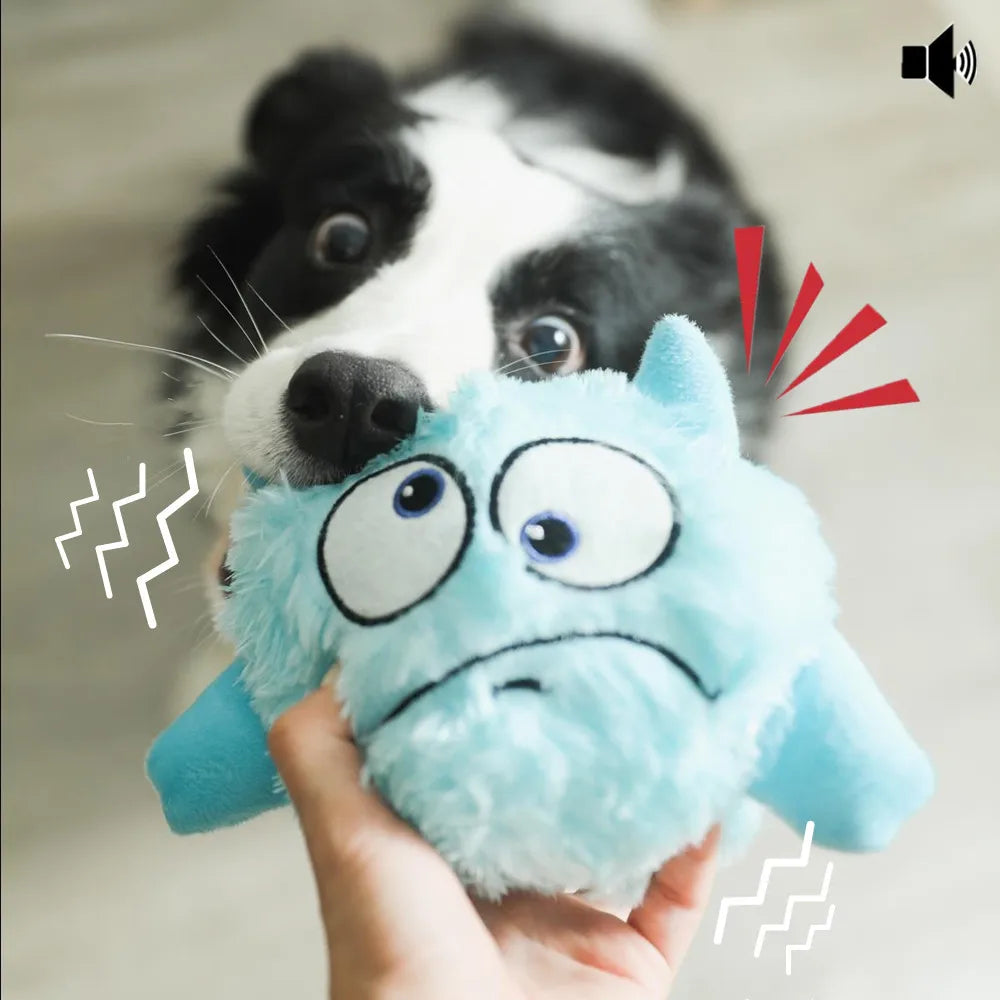 Interactive Bouncing Ball Dog Toy – Electronic Giggle & Vibrating
