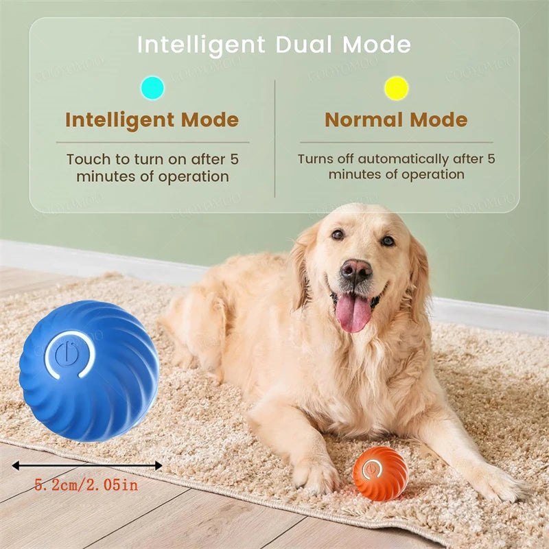Smart Electronic Jumping Ball Pet Toy – USB Rechargeable, Auto-Moving