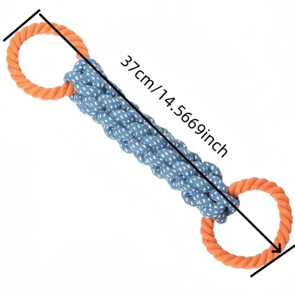 Giant Dog Rope Tug Toy – Indestructible Chew & Teeth Cleaning