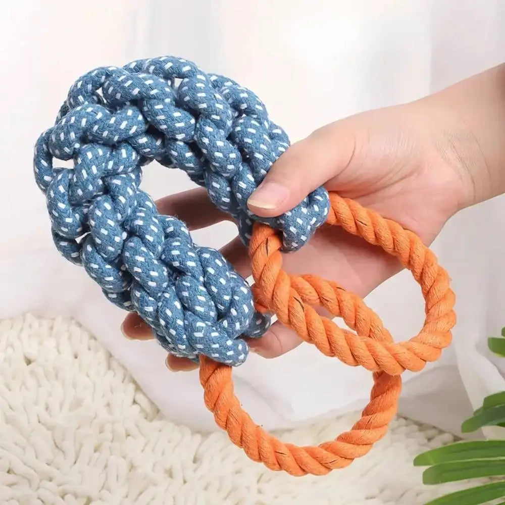 Giant Dog Rope Tug Toy – Indestructible Chew & Teeth Cleaning
