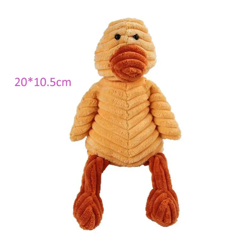 Plush Animal Squeaky Dog Toy – 17 Cute Styles, Bite Resistant