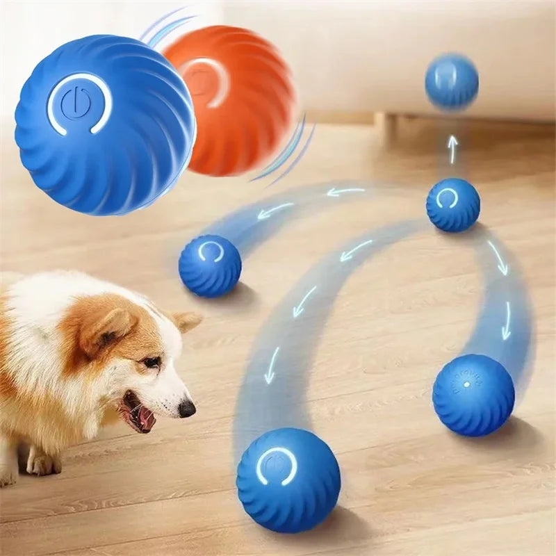 Smart Electronic Jumping Ball Pet Toy – USB Rechargeable, Auto-Moving