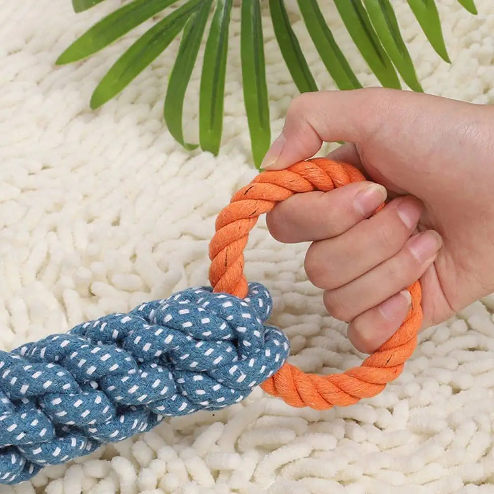 Giant Dog Rope Tug Toy – Indestructible Chew & Teeth Cleaning