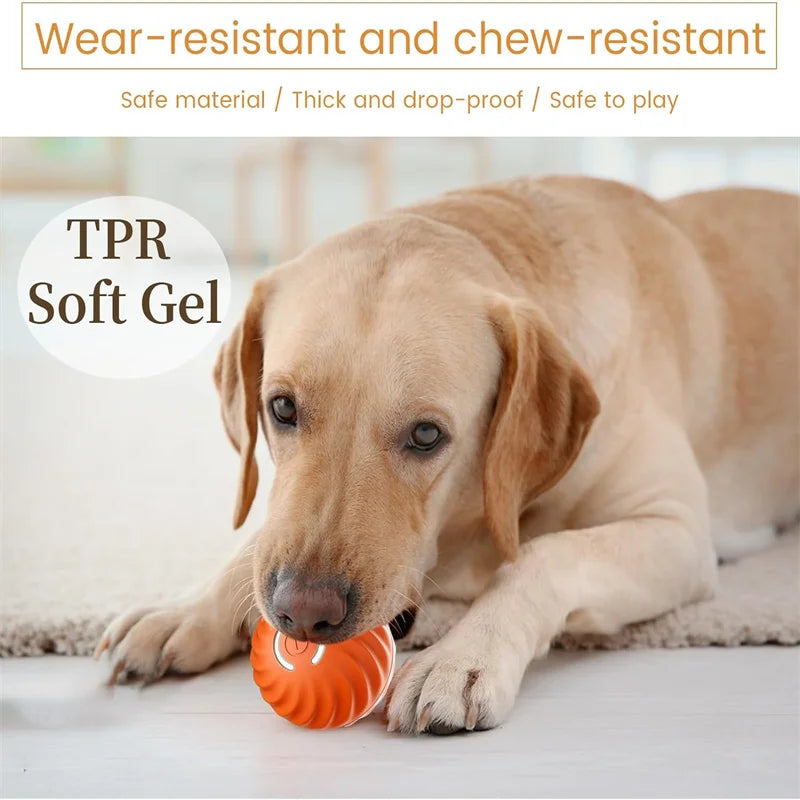 Smart Electronic Jumping Ball Pet Toy – USB Rechargeable, Auto-Moving