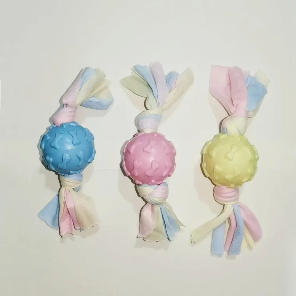 Dog Chew Toy – TPR Knot Bite Resistant Molar & Teeth Cleaning