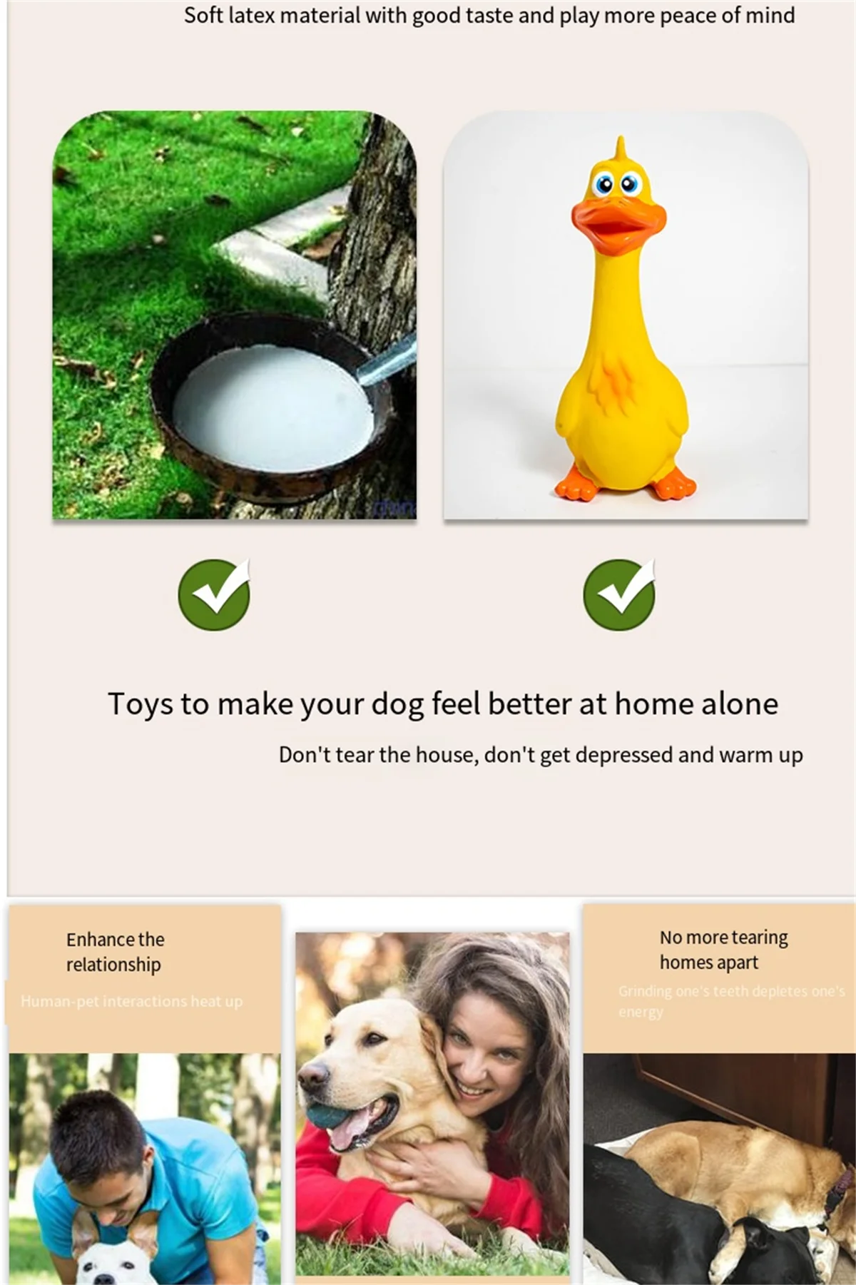 Pets Dog Toys Screaming Chicken Squeeze Sound Toy Rubber Pig Duck Squeaky Chew Bite Resistant Toy Puppy Training Interactive