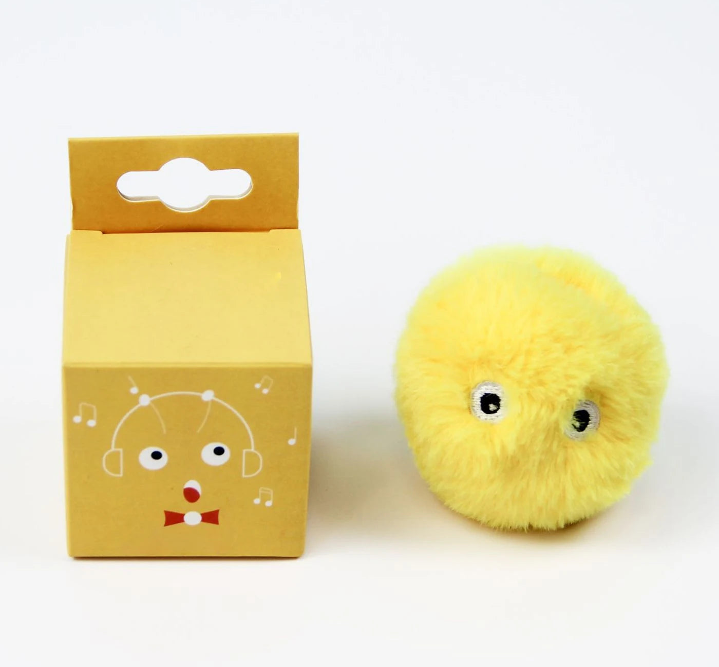 Smart Touch Cat Toy Ball – Catnip & Animal Sounds, 12 Colors