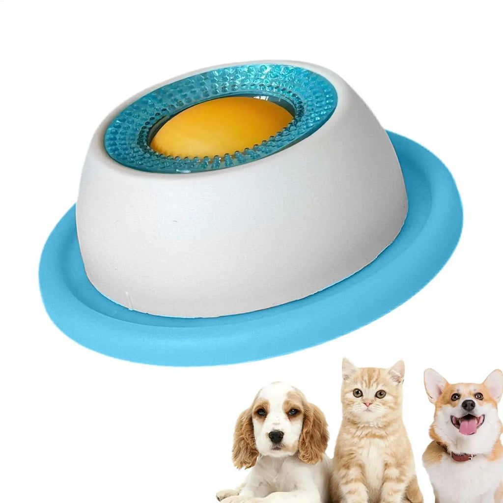 Dog/cat licking bowl, pet licking toy slow food bowl, non-slip licking bowl, educational toy, makes dogs/cats love licking.