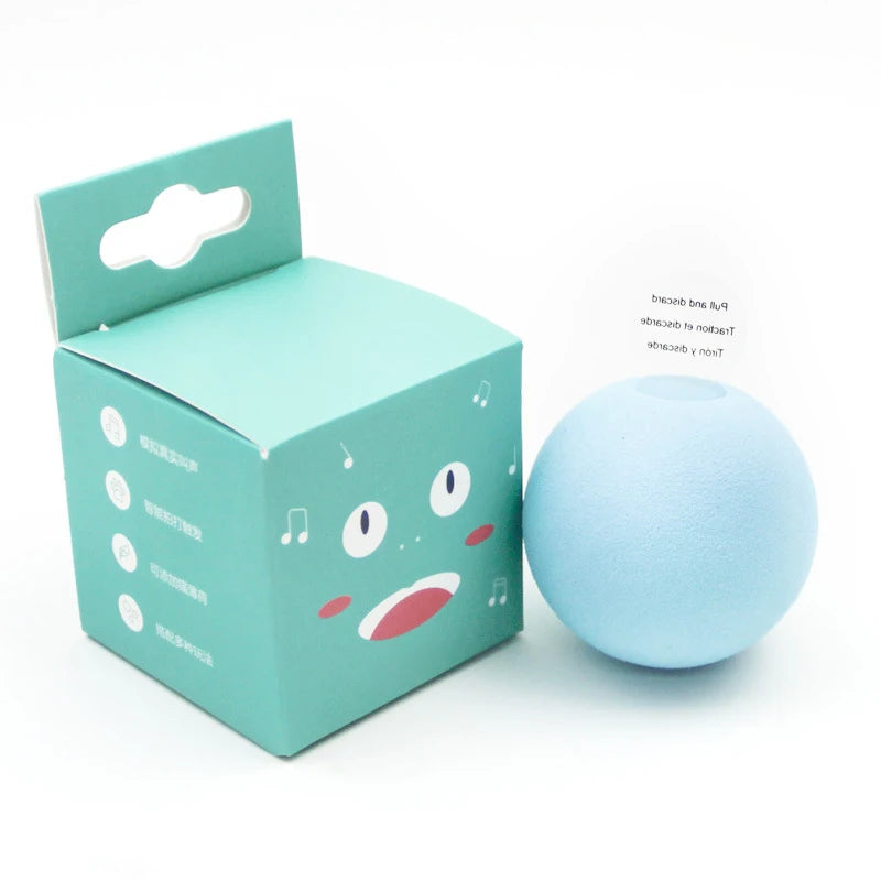 Smart Touch Cat Toy Ball – Catnip & Animal Sounds, 12 Colors
