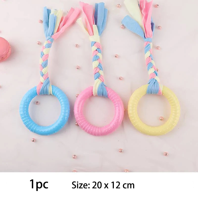 Dog Chew Toy – TPR Knot Bite Resistant Molar & Teeth Cleaning
