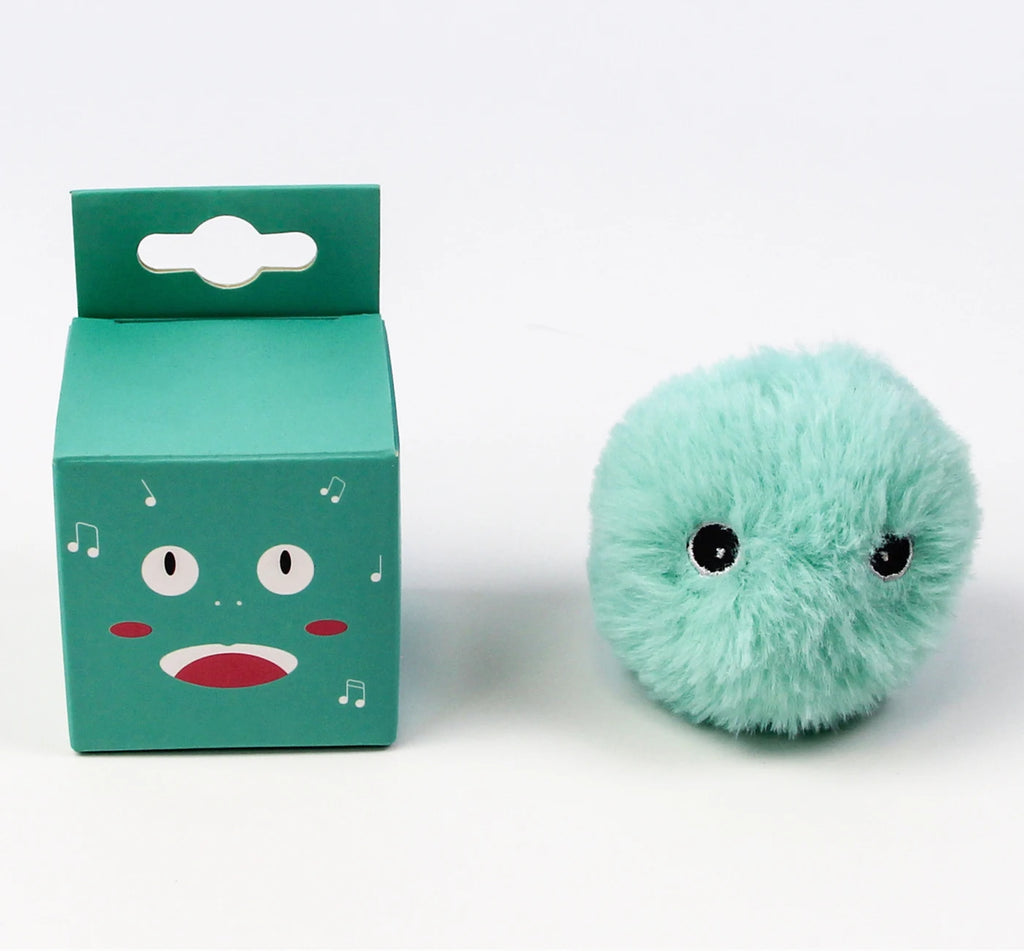 Smart Touch Cat Toy Ball – Catnip & Animal Sounds, 12 Colors