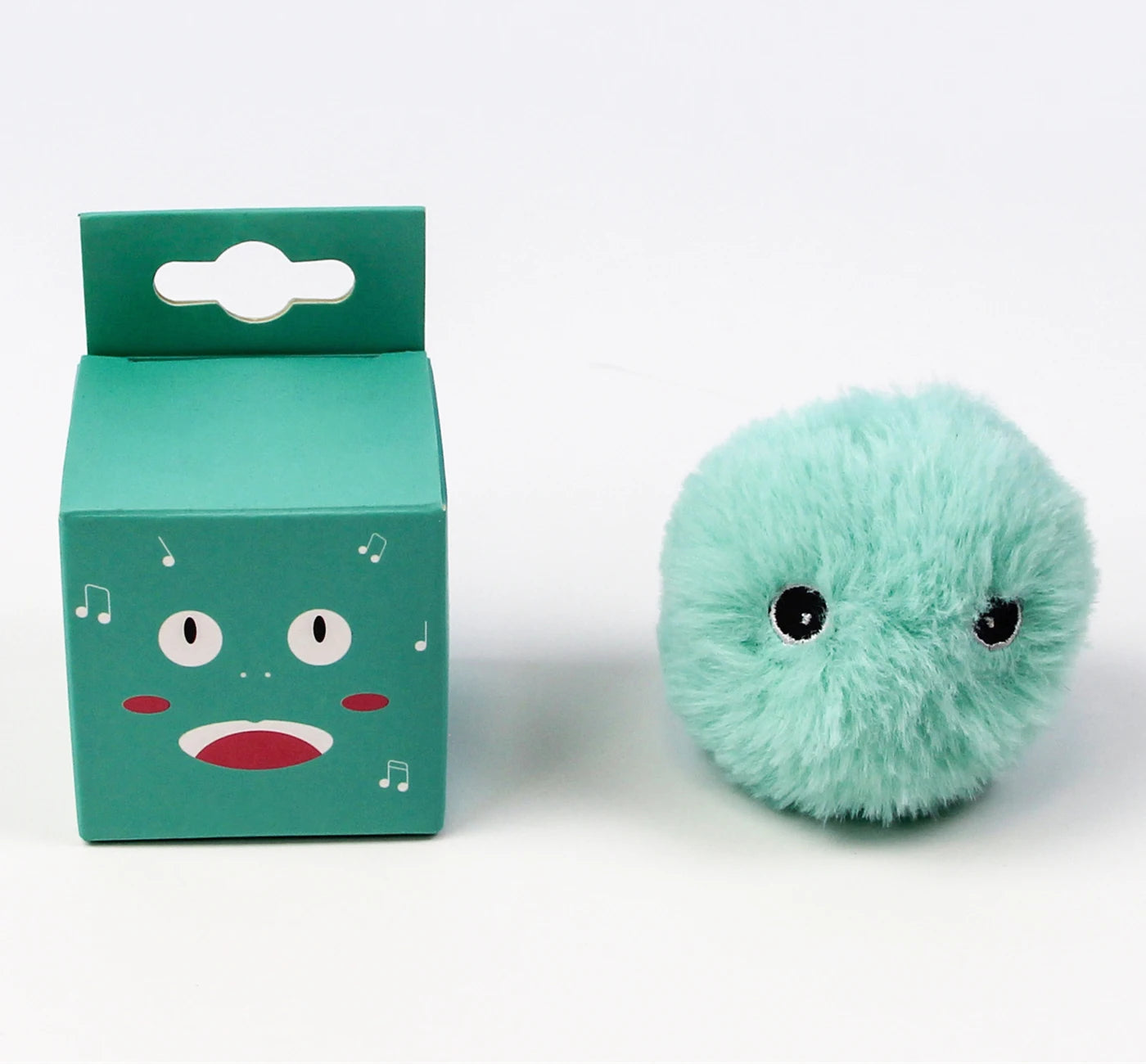 Smart Touch Cat Toy Ball – Catnip & Animal Sounds, 12 Colors