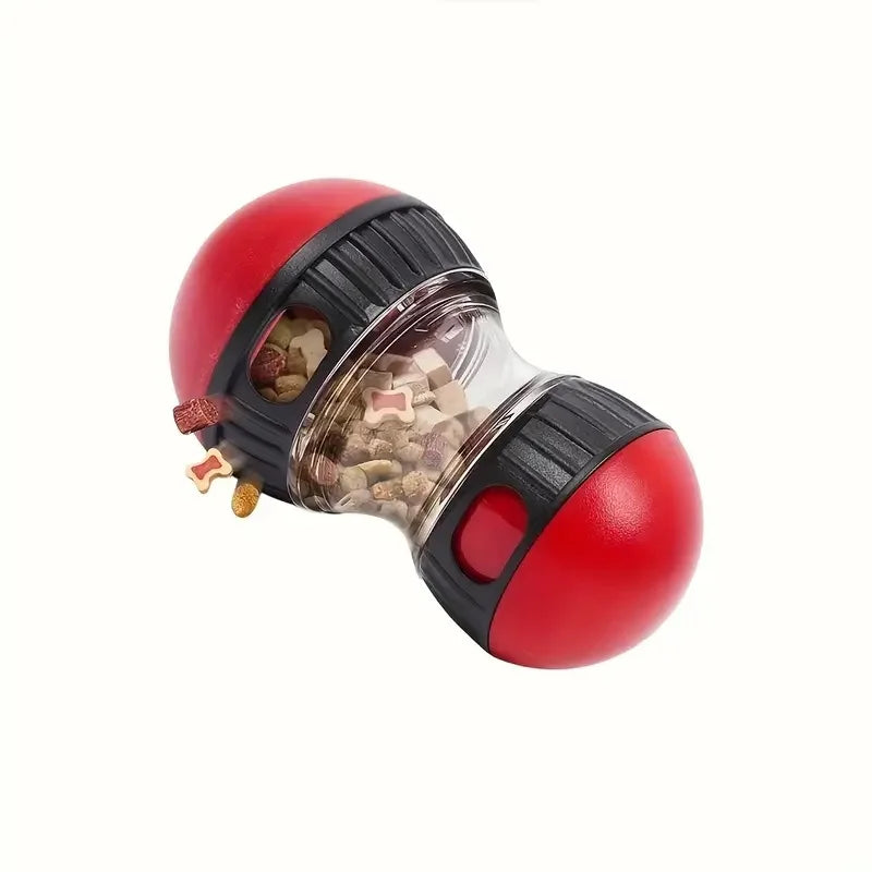 Interactive dog snack dispenser toy, suitable for all types of slow feeders, plastic pet toys, bringing fun and healthy eating