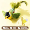 Bird Sound Elastic Rope Cat Toy – Interactive Scratch & Bite Relief