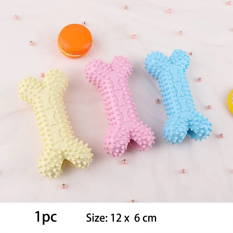 Dog Chew Toy – TPR Knot Bite Resistant Molar & Teeth Cleaning