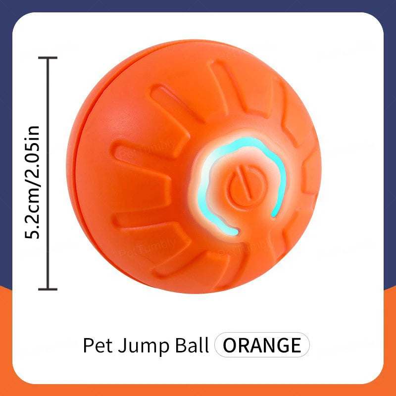 Smart Electronic Jumping Ball Pet Toy – USB Rechargeable, Auto-Moving