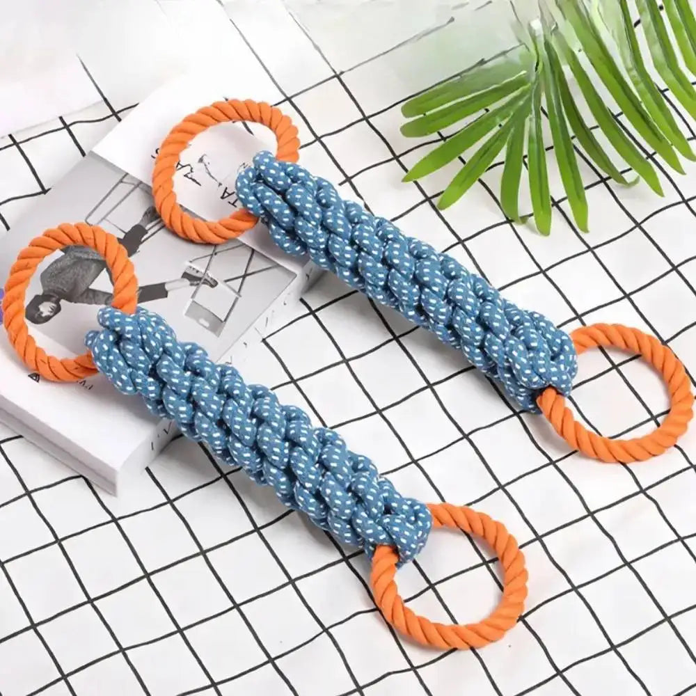 Giant Dog Rope Tug Toy – Indestructible Chew & Teeth Cleaning